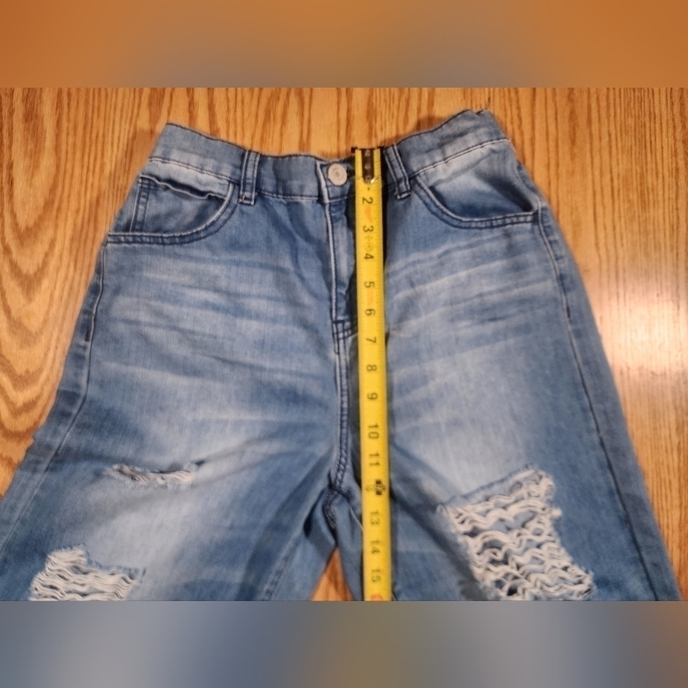 SO Goods for Life Jeans Size 11/30W Super High Rise Straight Wide Leg Di… - Picture 9 of 16